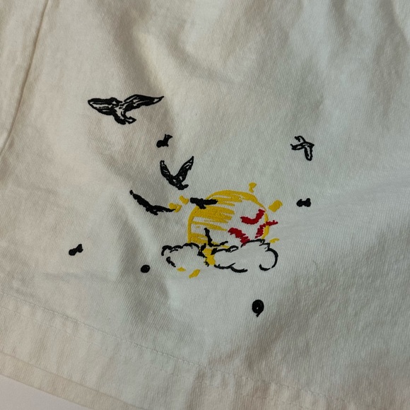 Isaiah Rashad The House XXL White Shorts - Picture 5 of 7